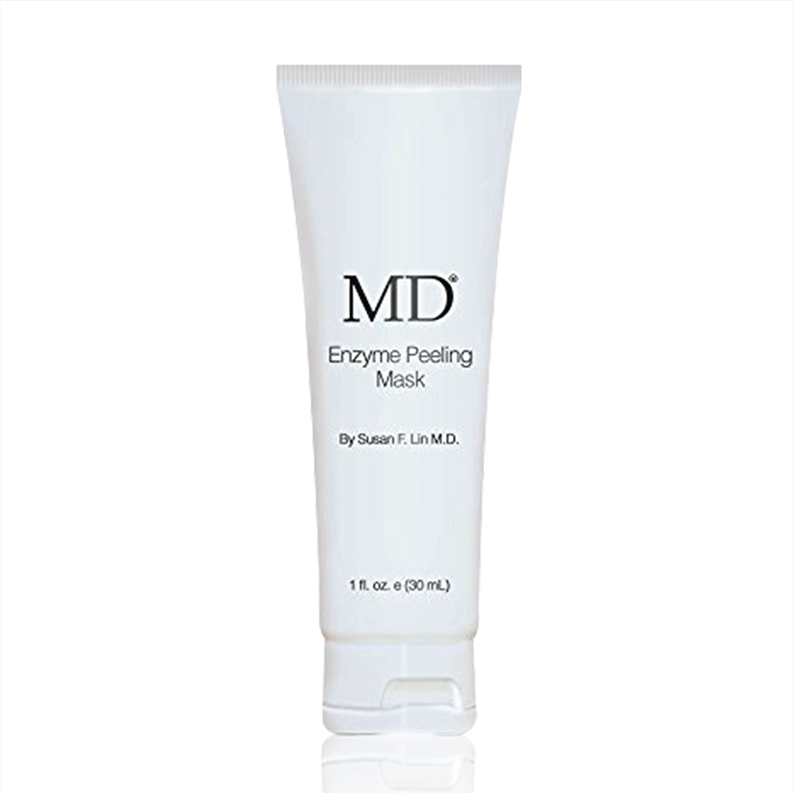 MD Peeling Mask – Natural Papaya & Pineapple Enzyme Exfoliating Mask – Gently Removes Dead Skin for Smooth, Radiant Complexion – 5 Weekly DosesM