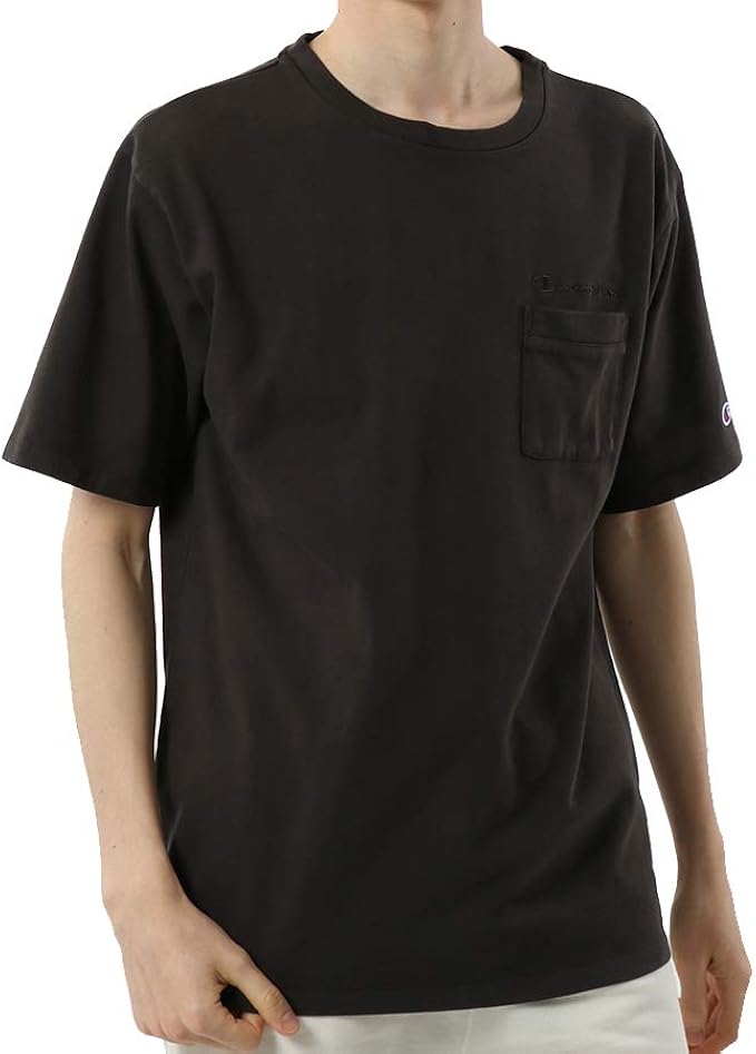 Amazon チャンピオン ポケットtシャツ C3 P360 メンズ Tシャツ カットソー 通販