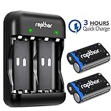 Xbox One Rechargeable Battery Pack [2x2500mAh] Xbox One Controller Battery with 3H Quick Charger for Xbox One/Xbox One S/Xbox One X/Xbox One Elite Wireless Controller (2 Battery & Charger Set)