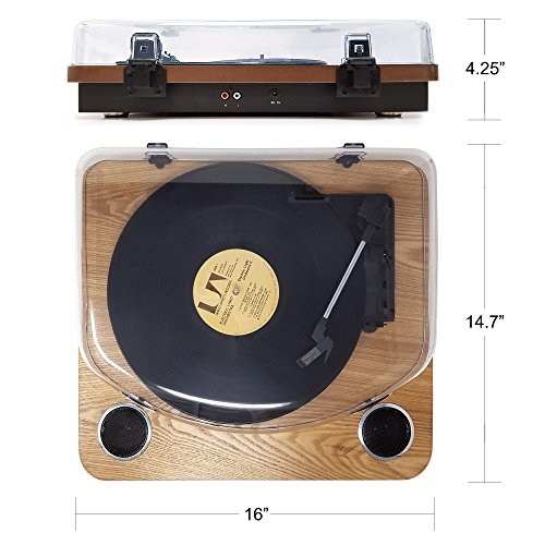 Photive-Spin-Vinyl-Record-Player-with-Built-in-Speakers-3-Speed-Stereo-USB-Turntable-Supports-Vinyl-to-MP3-Recording-Bluetooth-and-RCA-Connectivity