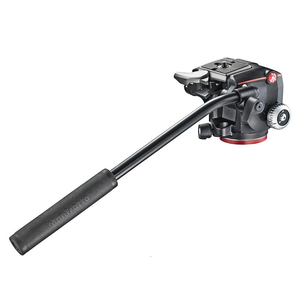 Manfrotto MHXPRO-2W, XPRO Fluid Head with Fluidity Selector, Professional Fluid Drag System, for Video, Videography, Lightweight, Black