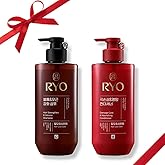 RYO Hair Strengthen & Volume Shampoo with Damage Care & Nourishing Conditioner | Korean Ginseng Haircare Set for Thinning, Weak or Dry Hair | Strengthening & Volumizing K-Beauty Formula | Holiday Gift