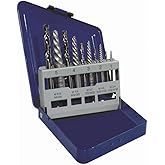 IRWIN Screw Extractor/ Drill Bit Set, 10-Piece (11119), standart