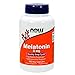 NOW Melatonin 5 mg,180 Veg Capsules