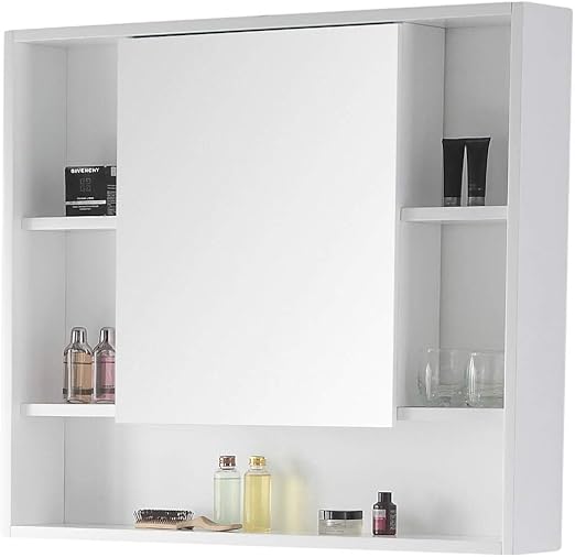 Amazon Com Fine Fixtures Surface Mount 36 Bathroom Medicine Cabinet White Home Kitchen