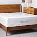 LUCID 2 Inch Full Mattress Topper, Plush Gel Memory Foam Cooling, Pull On Closure, Spot Clean Only
