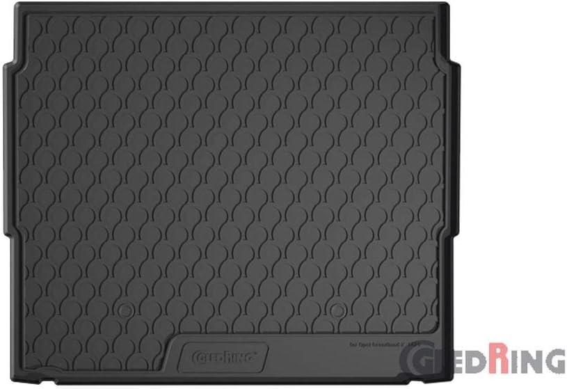 Rubbasol (Rubber) Boot Liner Compatible with Opel Grandland X 2017- (Height Variable Loading Floor), black - Image 3