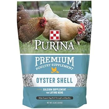 Purina Oyster Shell Poultry Supplement, 5 lb bag