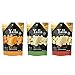 CHEESE CRISPS Variety Pack | Crunchy Cheese Puffs - Cheddar, Gouda & Pepper Jack Cheese Bites [3 Pack] | High Protein Low Carb Snack made from 100% Cheese by Yalla Naturals
