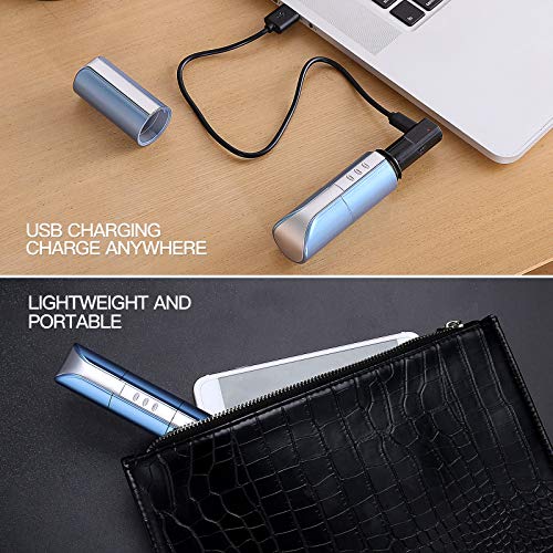 Nose & Ear Hair Trimmers for Men Women Facial Eyebrow Nose Hair Trimmer Rechargeable Waterproof 3 in 1 USB Electric Hair Removal Shaver