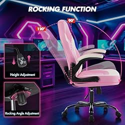 Sweetcrispy Computer Video Game Desk Chair