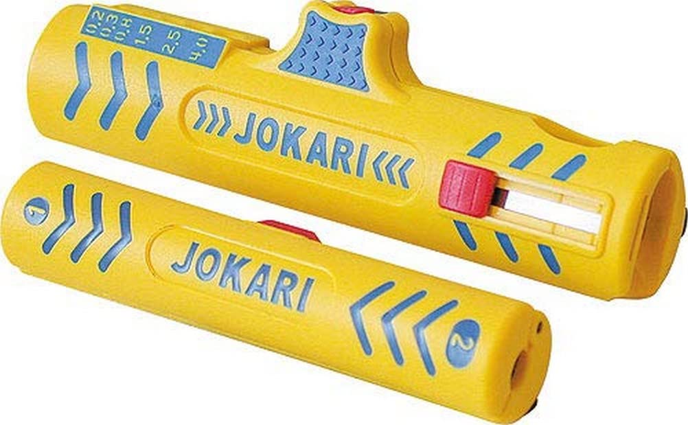 Jokari Secura II 490119 Cable Processing Set for Coaxial Cables Diameter 4.8–7.5 mm and Round Cable Diameter 8–13 mm