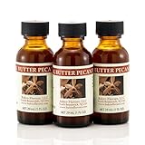 Bakto Flavors Natural Butter Pecan Flavor(1 FL OZ) Pack of 3