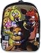 Five Nights at Freddys 3D Molded Freddy Foxy and Chica 16 Backpack