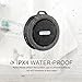 VicTsing Shower Speaker 5W, Mini Bluetooth Portable Speaker with Suction Cup, Waterproof Speaker built-in Mic, Hands-Free Speakerphone - Gray