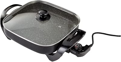 Judge Electric Skillet Non-Stick Multicooker 30cm with Glass Lid