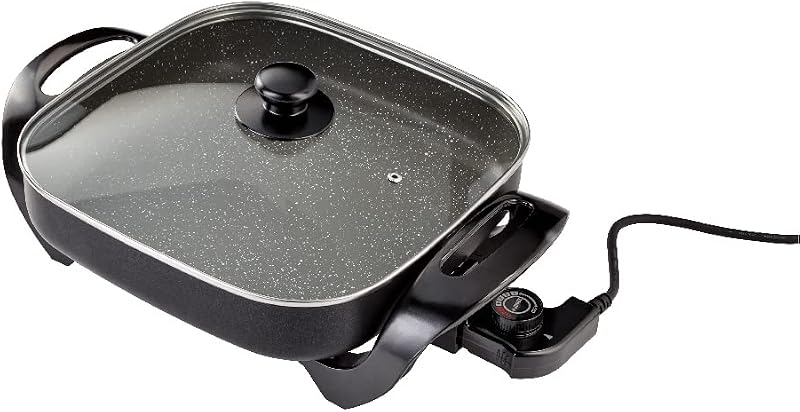 Judge Electric Skillet Non-Stick Multicooker 30cm with Glass Lid