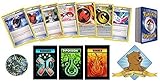 50 Assorted Pokemon Card Pack Lot - All Trainer and Supporter Cards with Bonus Random Pokemon Collectible Coin! Includes 3 Custom Golden Groundhog Token Counters!