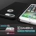 MoKo Case for iPhone 7 Plus - Slim Fit Shockproof Liquid Silicone Gel Rubber Protective Case Soft Touch Back Cover for iPhone 7 Plus, BLACK