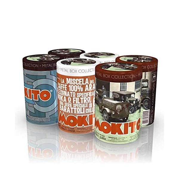 24 x 250 g gemahlener Kaffee Mokito 100% Arabica - Moka Collection