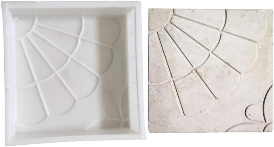 DIY Garden Pavement Mold Manually Road Path Paving Cement Brick Stone Concrete Mould