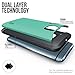 HTC 10 Case, TUDIA Slim-Fit Merge Dual Layer Protective Case for HTC 10 (HTC One M10) (Mint)