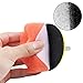 Coceca 3 Inches and 6 Inches Drill Polishing Pad, Buffing Pads kit 30pcs Including 25 Sponge Pads and 3 Woolen Buffer with 2 Drill Adapter