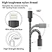 HokoAcc for iPhone Charger, [4Pack 3FT 6FT 10FT 10FT] Nylon Braided 8 Pin iPhone Lightning Cable to USB Charger Compatible with iPhone X/8/8 Plus/7/7 Plus/6s/6s Plus/6/6 Plus/5/5S/5C/SE/iPad