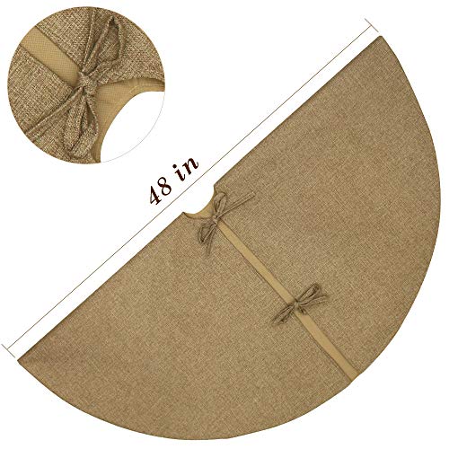 PartyBus Burlap Chirstmas Tree Skirt 48''