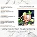 Urban Vintage LA Moscow Mule Copper Mugs Set of 4 with Shot Glass & Recipe Book in Large Box, Premium Handcrafted Hammered 16 oz Real Copper Cups for Moscow Mules, Solid Copper Luxury Set