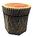 Rainbow Fox Creative fruit Clothing box Stump storage box chests Folding Stool Maximum load capacity 150 Kg Bench storage box (TREE)