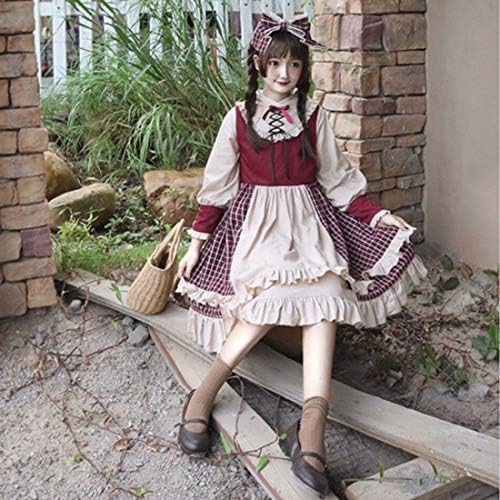 Dreamys ワンピース ロリータ服 レディーズ 洋服 コスプレ メイド風 かわいい 森ガール ガーリー 姫袖 長袖 女装 B07m5k6hl1 3 195円 Dreamys ワンピース ロリータ服 レディーズ 洋服 コスプレ メイド風 かわいい 森ガール ガーリー 姫袖 長袖 女装 B07m5k6hl1 3 195円