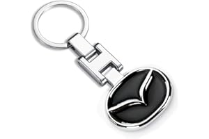ARKOSKNIGHT Creative Car Logo Keychain for Car 3D Chrome Metal Alloy Key Chain Gifts for Women and Men Keyring Universal Size