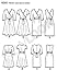 New Look U06301A Misses' Mock Wrap Knit Dress Sewing Template, A (8-10-12-14-16-18-20)