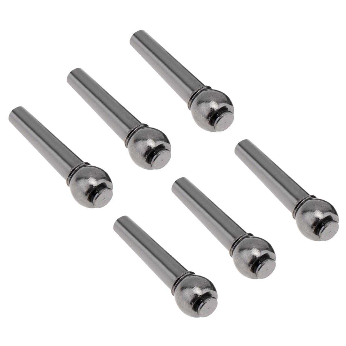 MuzcYM 6pcs Guitar Bridge Pins, Pure Copper Pin Acoustic Guitar Strings Nail Pegs for Acoustic Guitar 6 Strings for Folk Acoustic Guitar