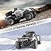 Remote Control Car, 1:18 Scale RC Car Off Road Vehicle Toy 2WD 2.4Ghz Radio Control Buggy Monster Truck with 2 Rechargeable Batteries