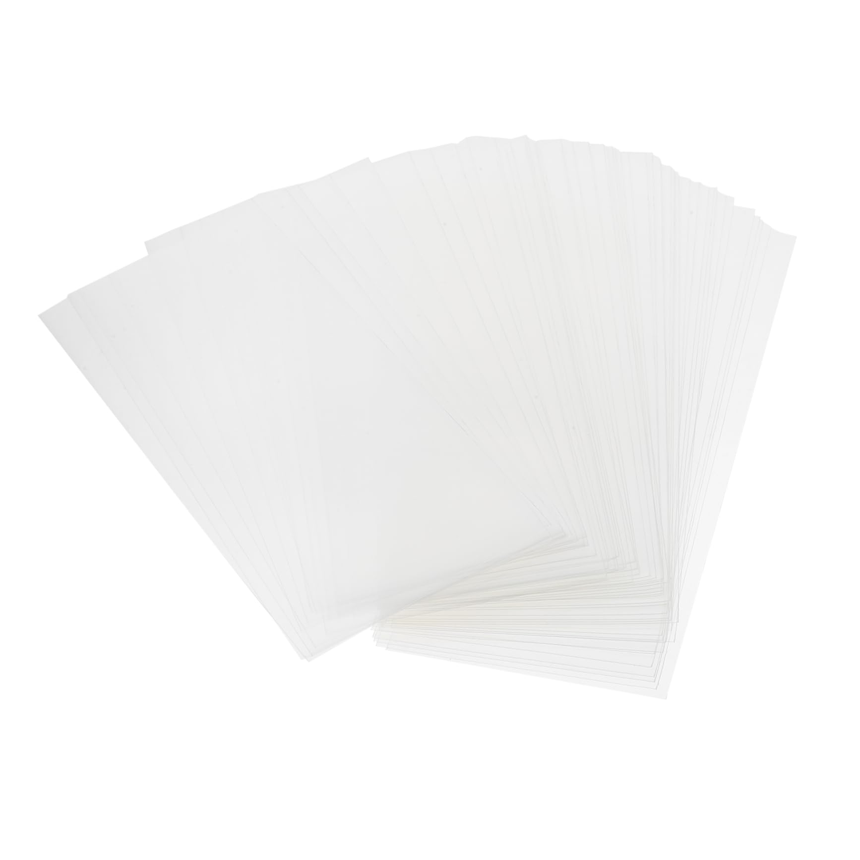 CAXUSD Transparent Money Bags Clear Banknote Sleeves 7.09X3.15In for Currency Collection Commemorative Paper Money Protection and Storage