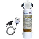 BWT Bestmax M Premium Espresso Water Filter System Bundle | Cartridge + Besthead FLEX + Aquameter HF Low-Flow | 5-Stage Filtration &amp; Limescale Protection for Coffee Machines