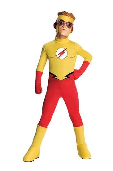 Buy Young Justice Flash Kids Costume Online At Low Prices In India Amazon In