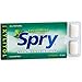 Spry Fresh Natural Xylitol Chewing Gum Dental Defense System - Aspartame-Free, Sugar-Free, Non-GMO, Gluten-Free (Spearmint, 10 Count Blister Cards - Pack of 20)