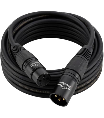 Cabos de microfone Canare L-4E6S Canare Quad balanceados macho