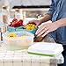 Rubbermaid FreshWorks Produce Saver Food Storage Container, Large Square, 11.1 Cup, Green