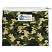 Planet Wise Reusable Zipper Sandwich and Snack Bags, Sandwich, Camo Poly