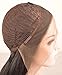 K'ryssma Platinum Blonde Glueless Synthetic Hair Lace Front Wigs Long Natural Straight Half Hand Tied Replacement Full Wig For Women Heat Friendly 26inch