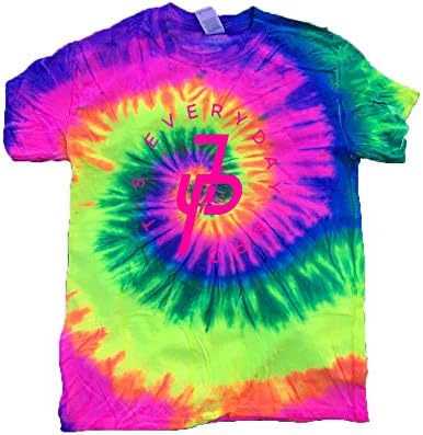 JasCouplesApparels Tie-Dye Kids T-Shirt Neon Pink Design It’s Everyday Bro Tie Dye