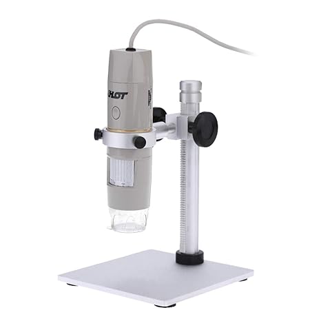 KKmoon Mikroskop?USB Portable/OTG Funktion/ 8LED/ digitaler Zoom Lupe/mit Halter wahr/ 5.0MP Kamera/ 1 X-500 X Vergrößerung/ 
