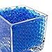 Magic Beadz - Blue Gel Water Beads - Transparent Jelly Pearls - Vase Filler - Wedding Centerpiece - Candles - Flower Arrangements - Over 20,000 Beads