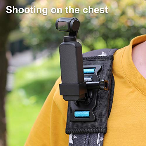 Osmo Pocket Backpack Mount Backpack Strap Knapsack Shoulder Mount with Extended Border