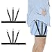 Premium Shirt Stays For Men - Men’s Shirts Stay : Dress Shirt Garters For Mens Suspender with Metal Clip Uniform Including Military or Police