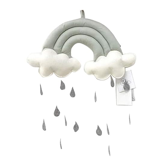 Baby Nursery Ceiling Mobile Baby Crib Mobile Clouds Rain Ceiling Hanging Decorations Baby Bed Room Decor Baby Amazon Com